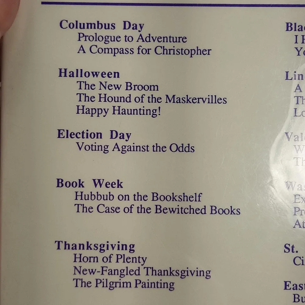 The Big Book of Holiday Plays Sylvia E. Kamerman 1991 Hardcover